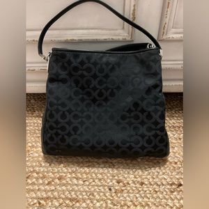 Black Coach purse good condition